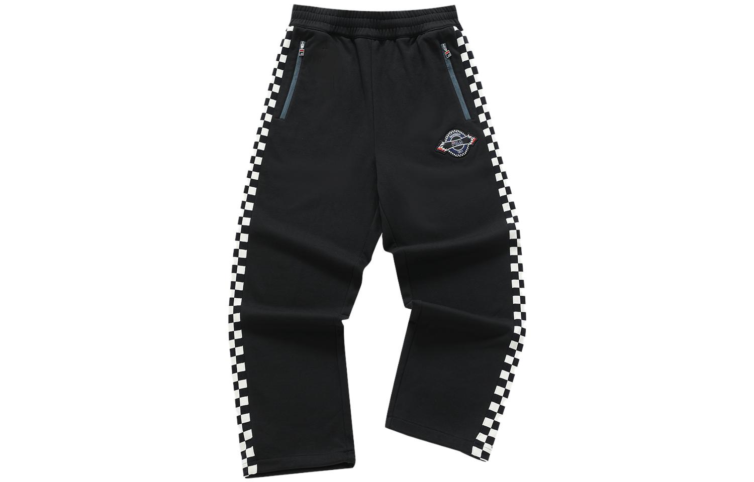 

Fila Fusion Мужские элегантные вязаные спортивные штаны FACETASM, черные