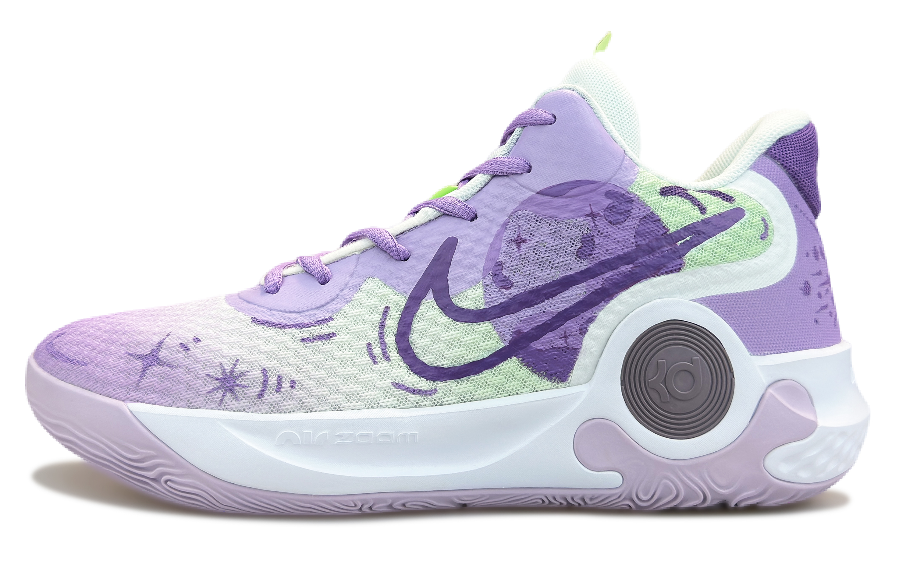 

Винтажные баскетбольные кроссовки Nike Trey 5 унисекс, Dreamy purple