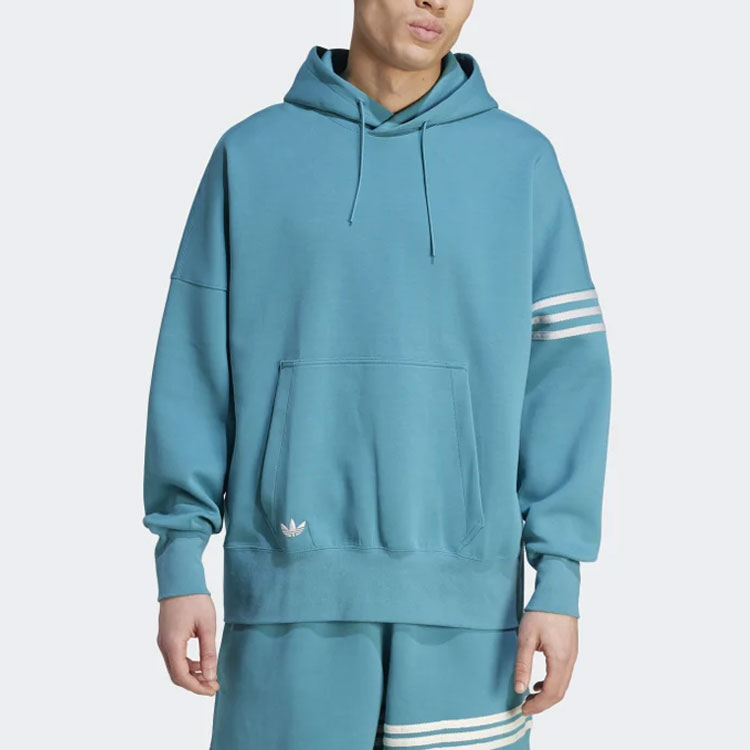 Adidas Adicolor Neuclassics Hoodie Adidas Originals, Сине-зеленый — фото 3