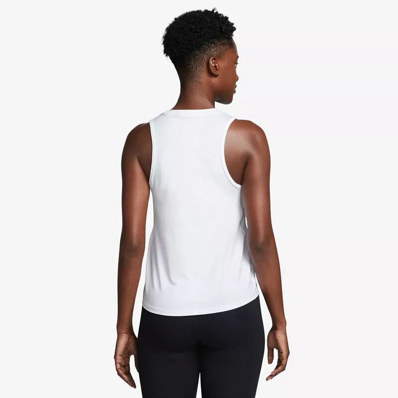 Женская майка Nike One Classic Dri-FIT, белый — фото 2