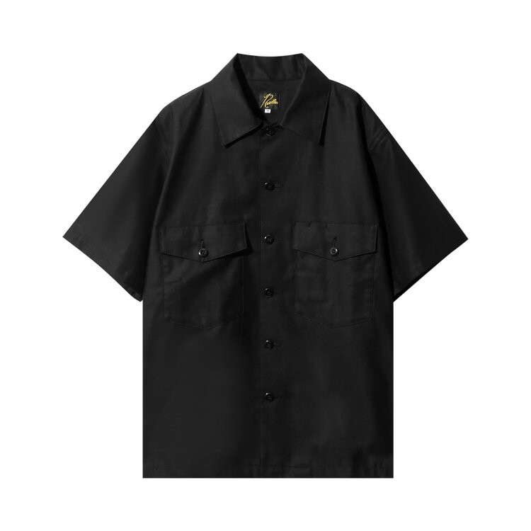 

Рубашка Needles Back Sateen Fatigue Shirt, черный
