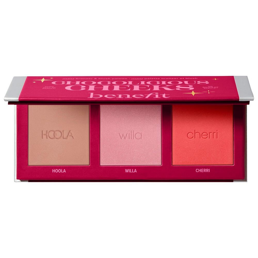 

Benefit Cosmetics Chocolotta Blush Mini Палитра румян, цвет Chocolicious Cheeks