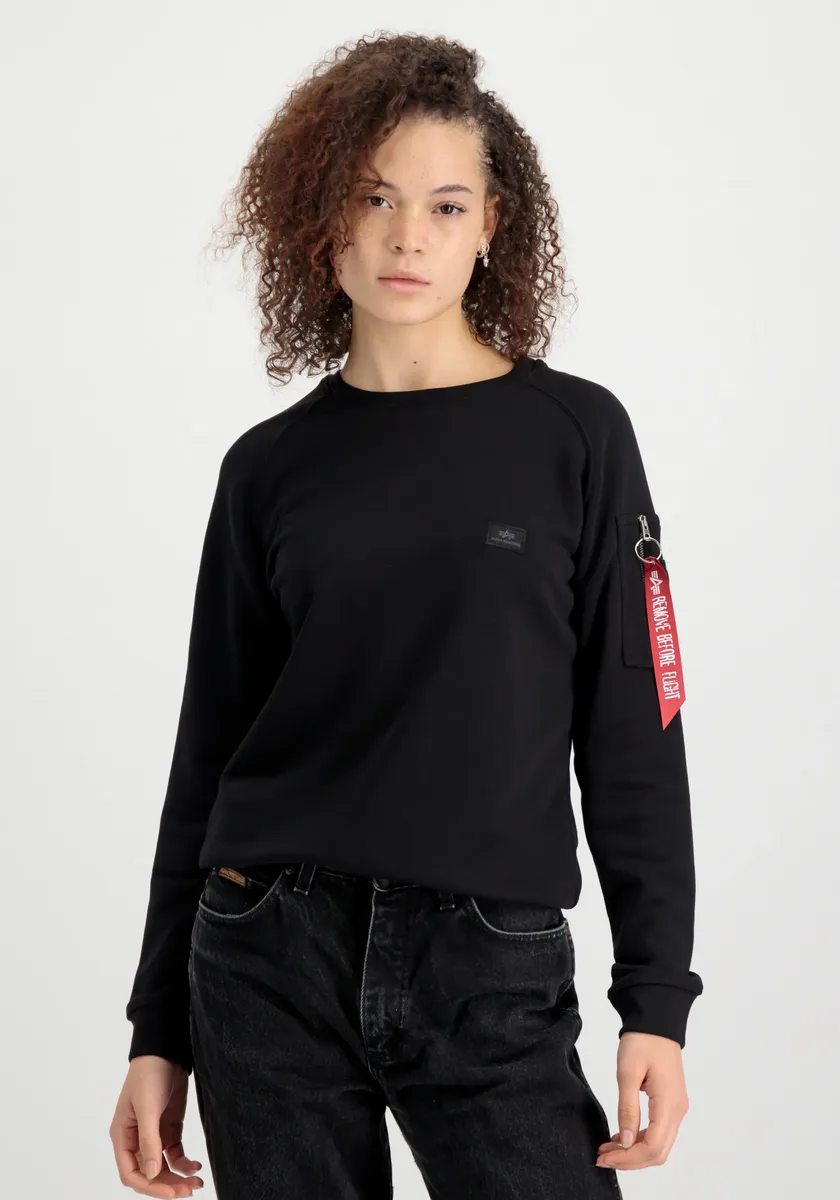 

Свитер Alpha Industries " Alpha Industries Женщины - Толстовки X-Fit Sweat Wmn", черный