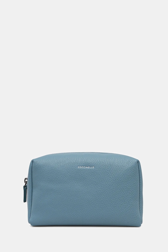 

Мягкая кожаная косметичка MAN Coccinelle, бирюзовый