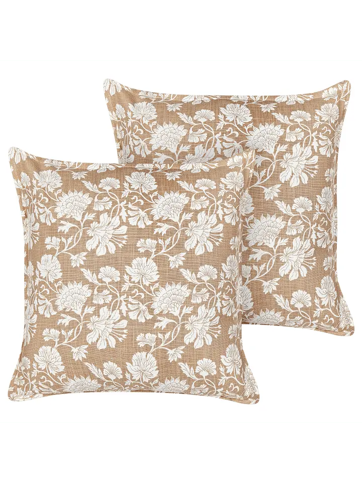 

Декоративная подушка Beliani 2er Set Deko NOTELEA, цвет beige/weiß