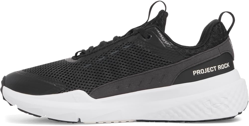 

Under Armour мужские кроссовки Project Rock Blood Sweat Respect 5 для тренировок, (002) Black/White/Stone