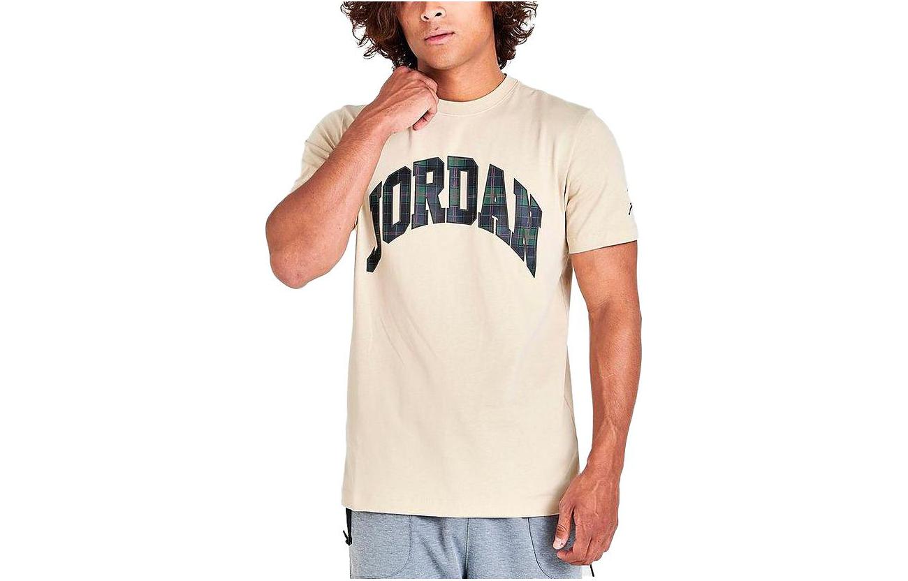 

Футболка мужская экрю Jordan