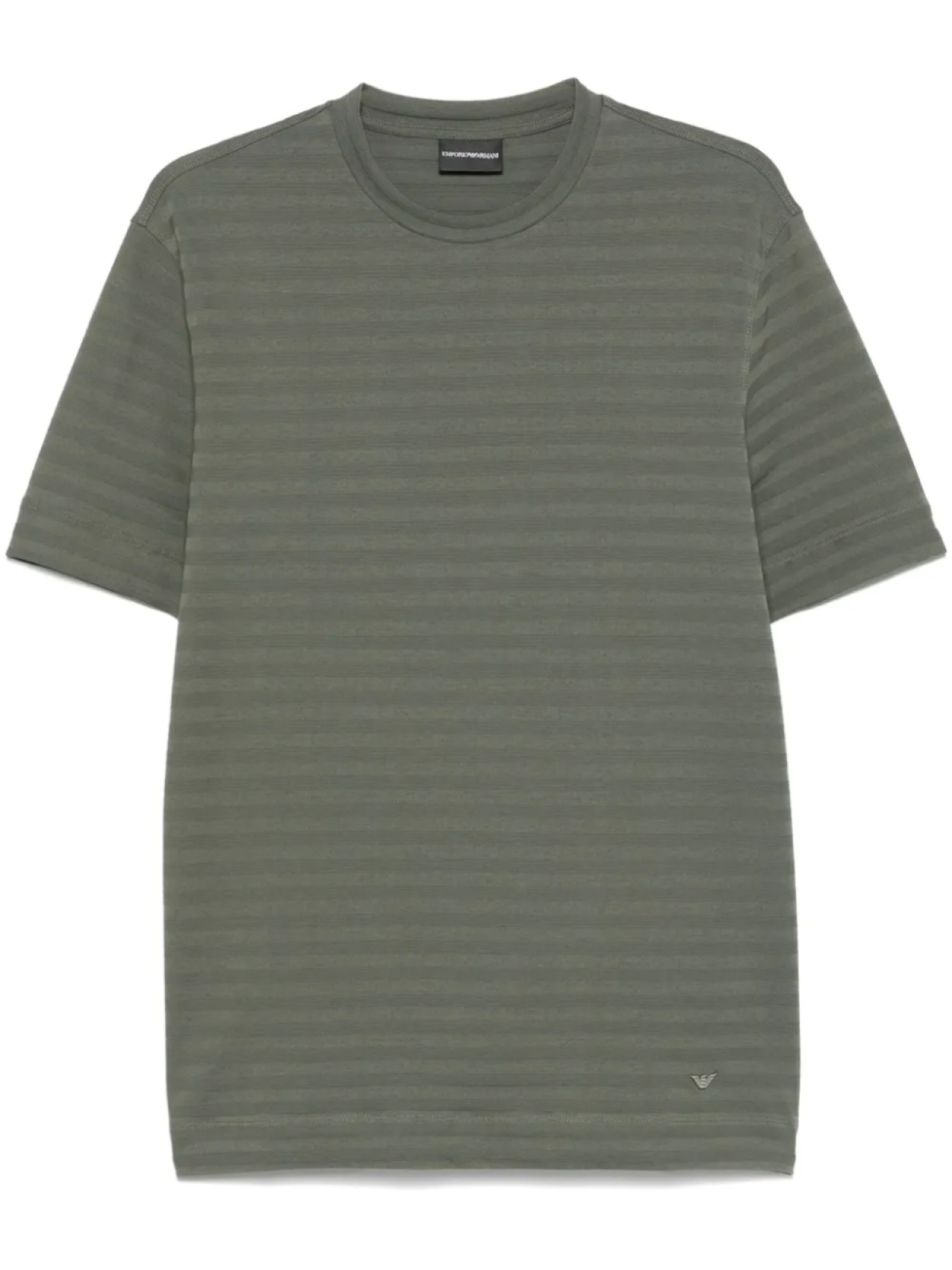 

Emporio Armani футболка в полоску, зеленый