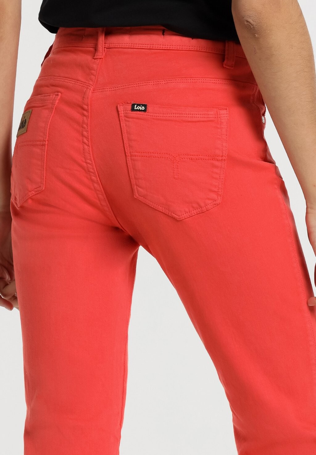 

Джинсы прямого кроя 5 POCKET GRÖSSE IN INCHES LOIS Jeans, красный