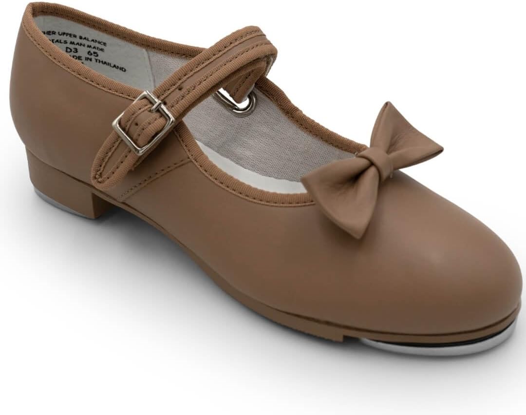 Тапочки Capezio Little Kid/Big Kid 3800 Mary Jane, Caramel — фото 4