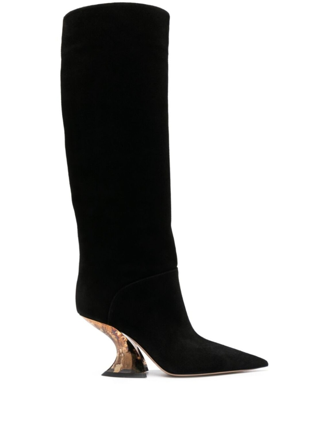 Casadei сапоги Elodie 85, черный