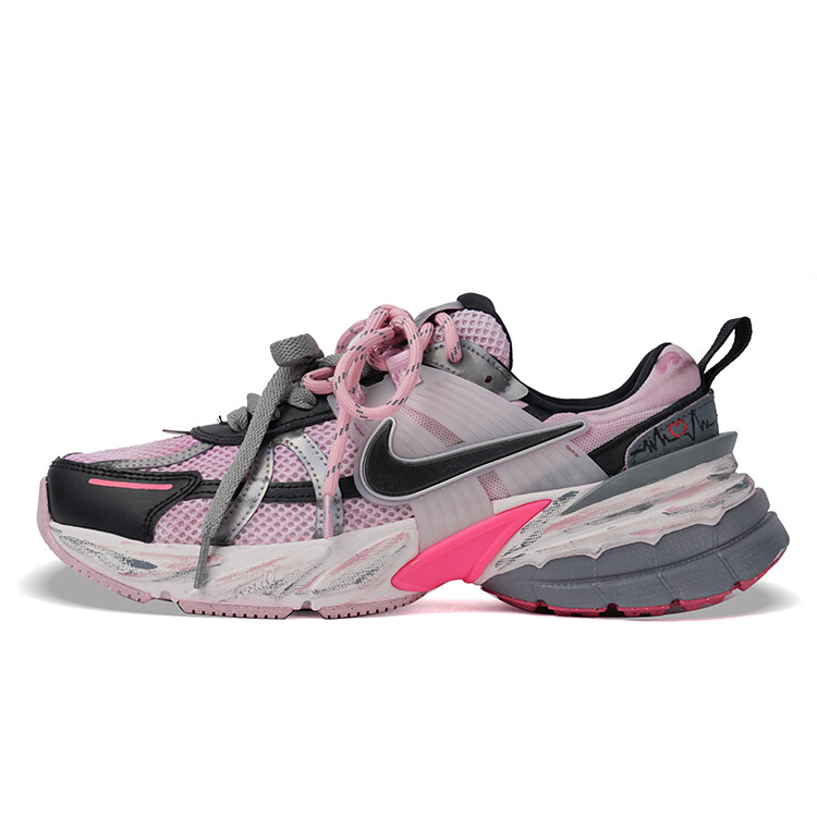 

Кроссовки для бега V2K Run женские с низким верхом розовые/черные Nike