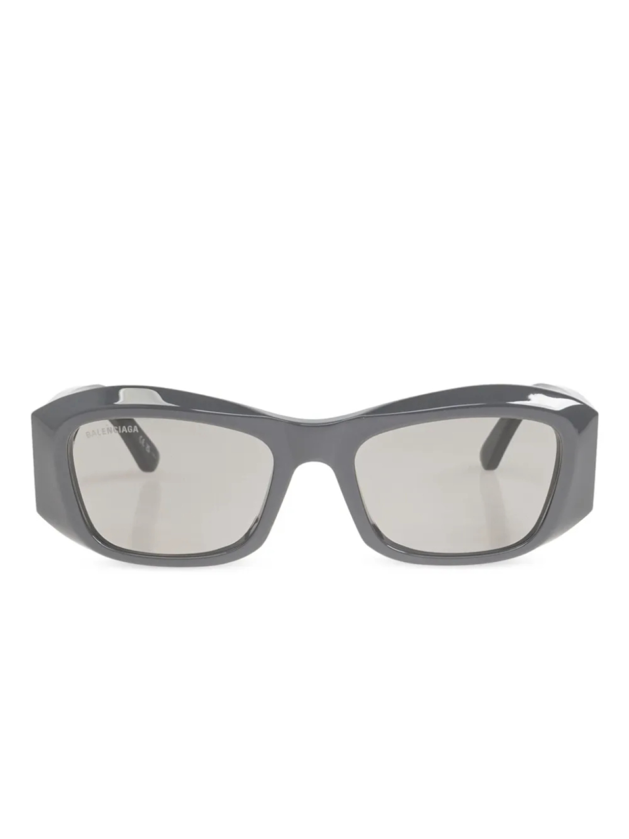 

Balenciaga Eyewear rectangle-frame солнцезащитные очки, черный