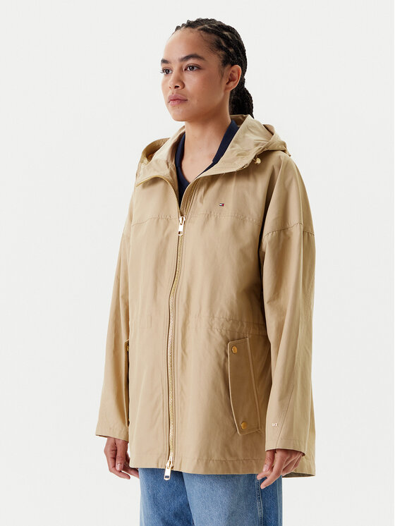 Парка стандартного кроя WW0WW45621 Tommy Hilfiger, бежевый
