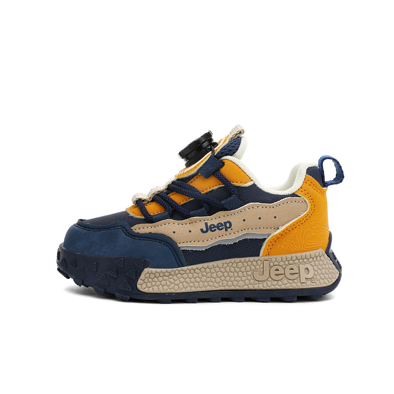 

Jeep Кроссовки Running Collection Low top для детей, темно-синие с оранжевым