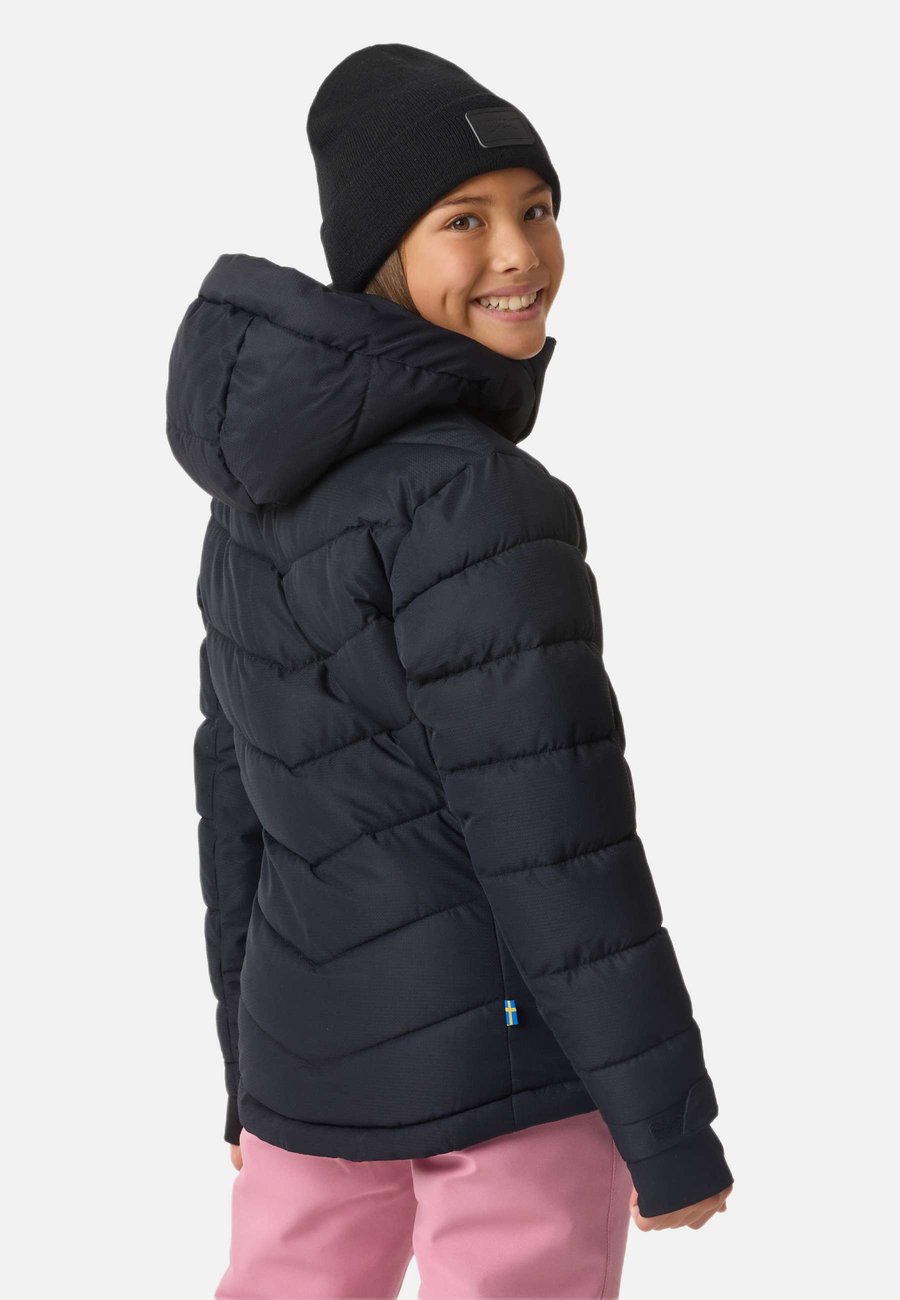 Зимняя куртка Swedemount CERVINIA PUFFER SKI JR, Black Black/Black — фото 3