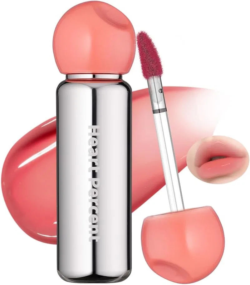 Тинт для губ Heart Percent Dot On Mood Fast Tint, 0.12 oz, №02 Plain Peach