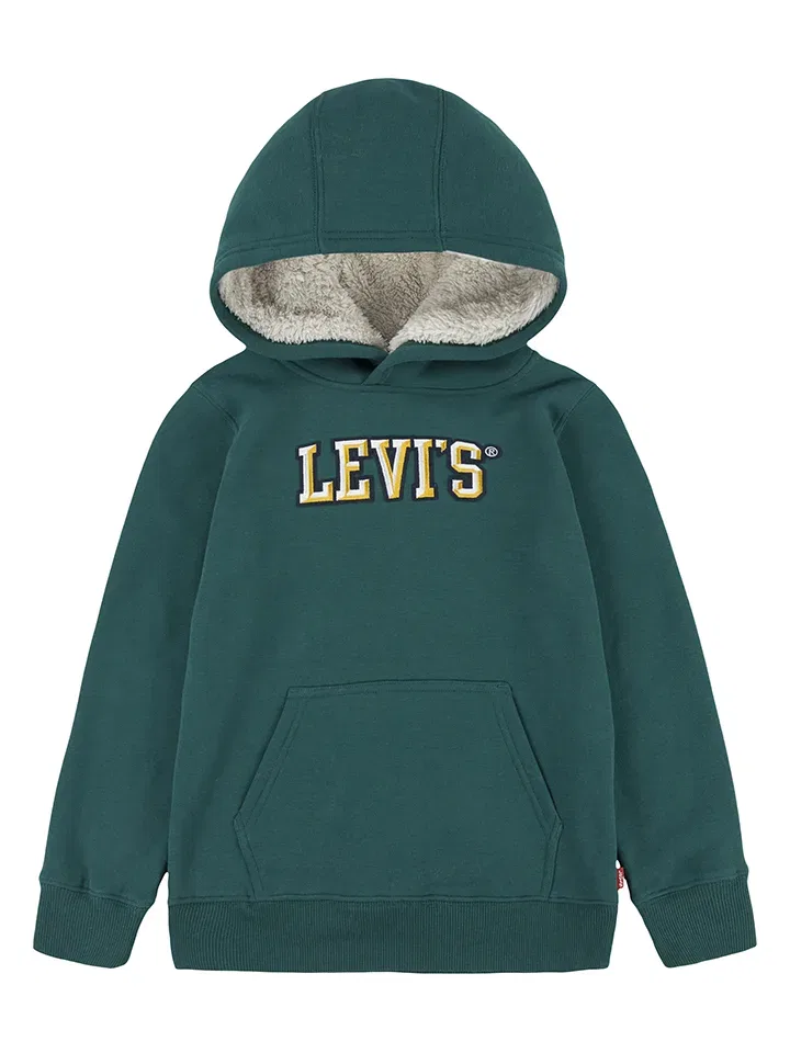 Капюшон, зеленый, Levi's Kids, зеленый