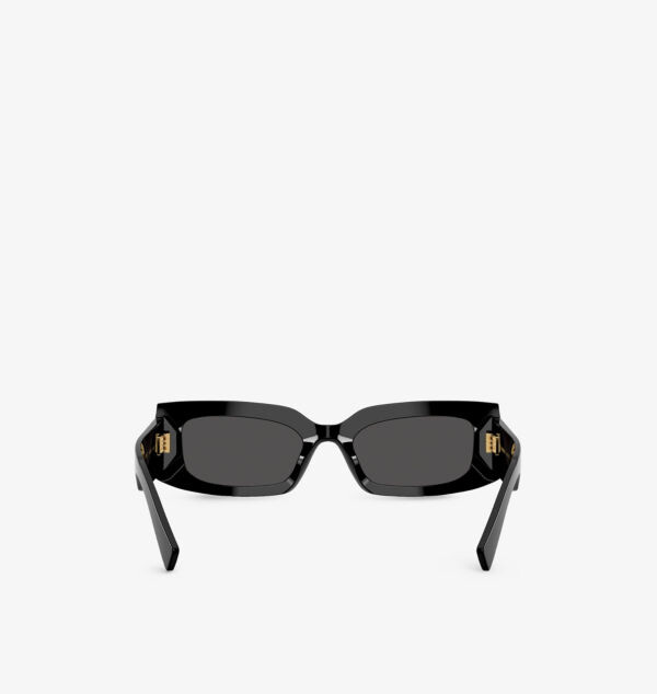 Солнцезащитные очки Dg4479 в прямоугольной оправе из ацетата Dolce & Gabbana, черный — фото 4