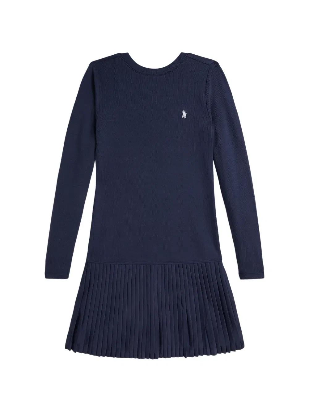 Платье с длинными рукавами Polo Ralph Lauren Kids, синий
