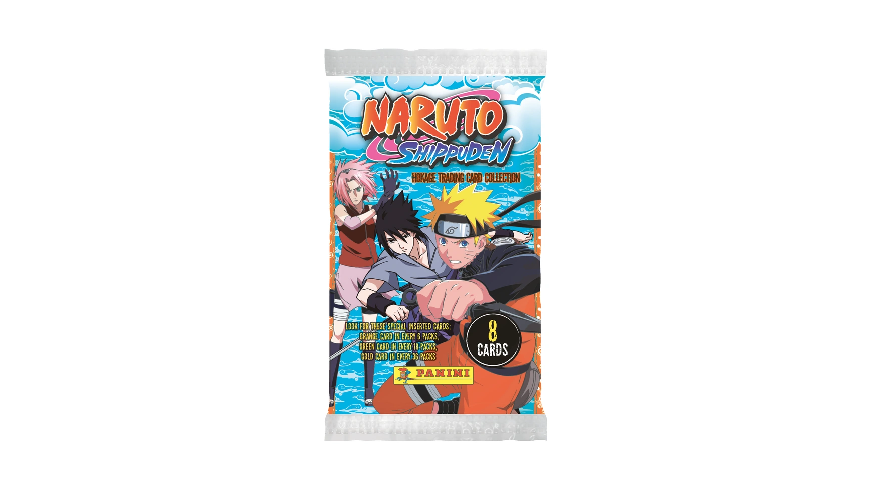 

Panini Наруто Шиппуден Коллекционные карточки Коробка Flow Pack (18 штук)
