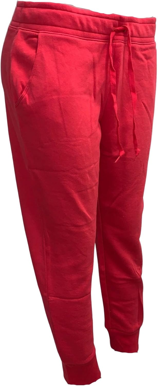 Узкие джоггеры Victoria's Secret Pink Everyday Lounge, цвет красный, новые, Red — фото 2