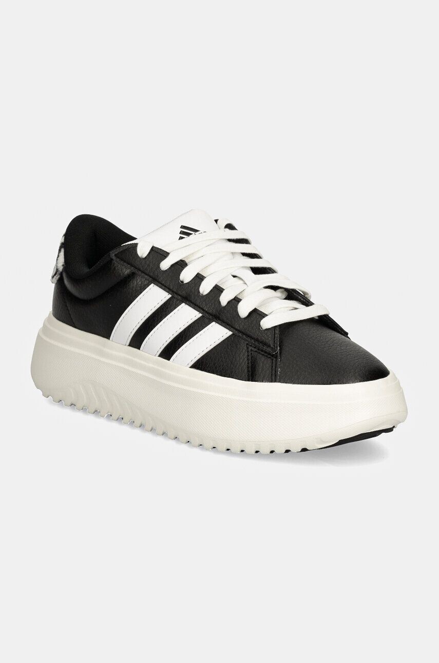 

Кроссовки adidas Grand Court на платформе, черный