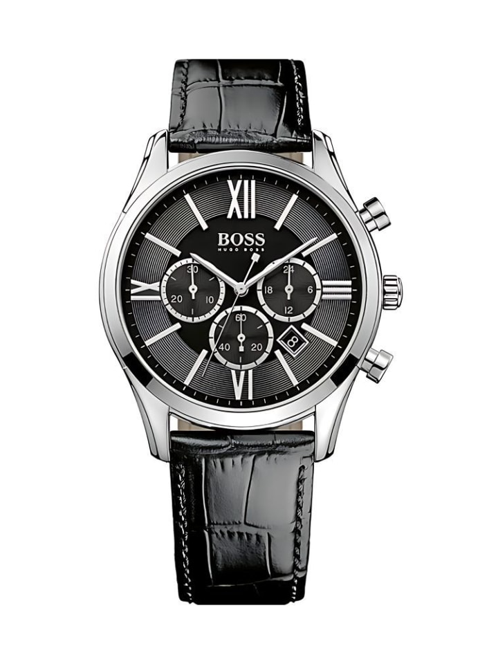 

Наручные часы Ambassador Model HB1513194 с кожаным ремешком Hugo Boss