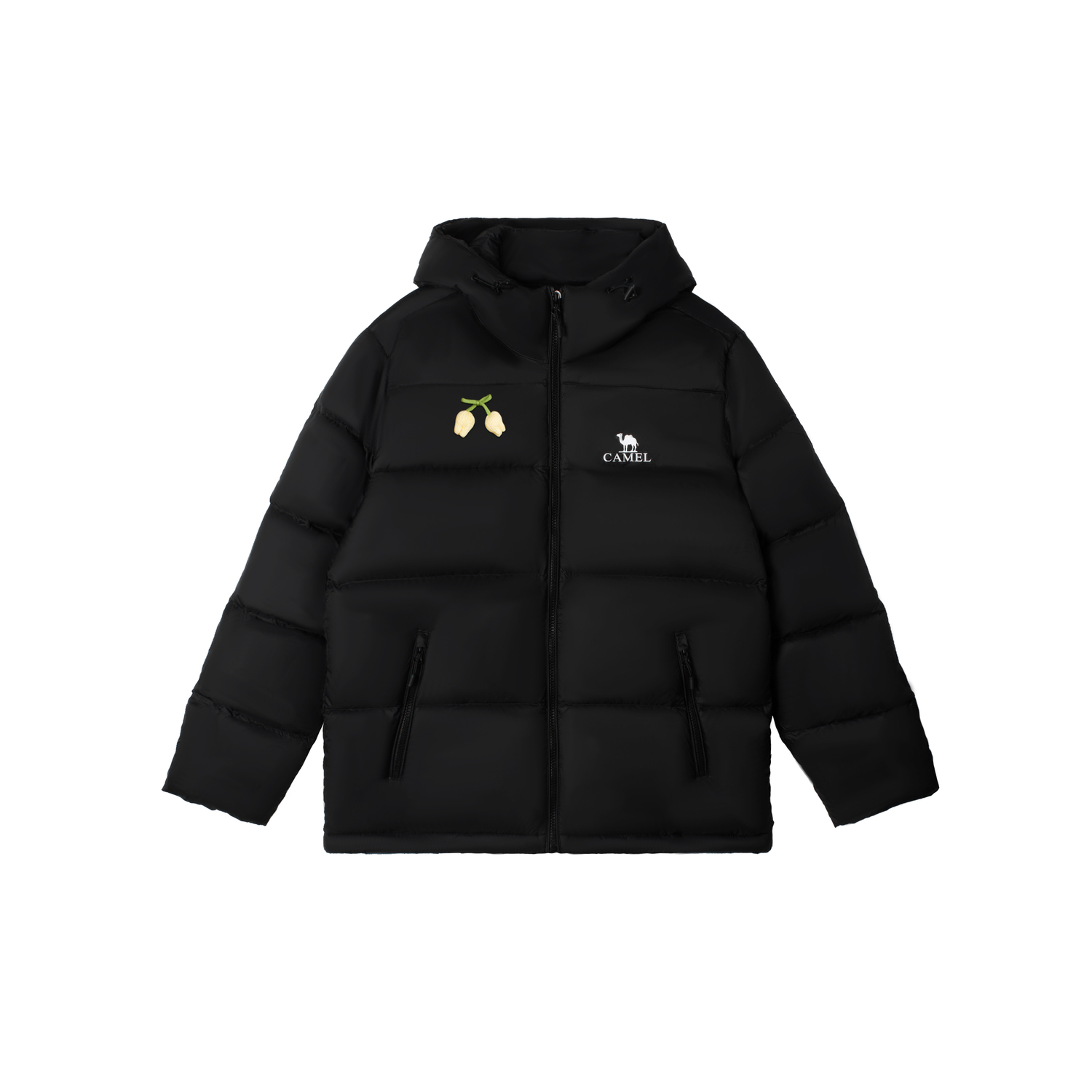 

Теплая куртка из флисовой коллекции Down Unisex CAMEL, phantom черный