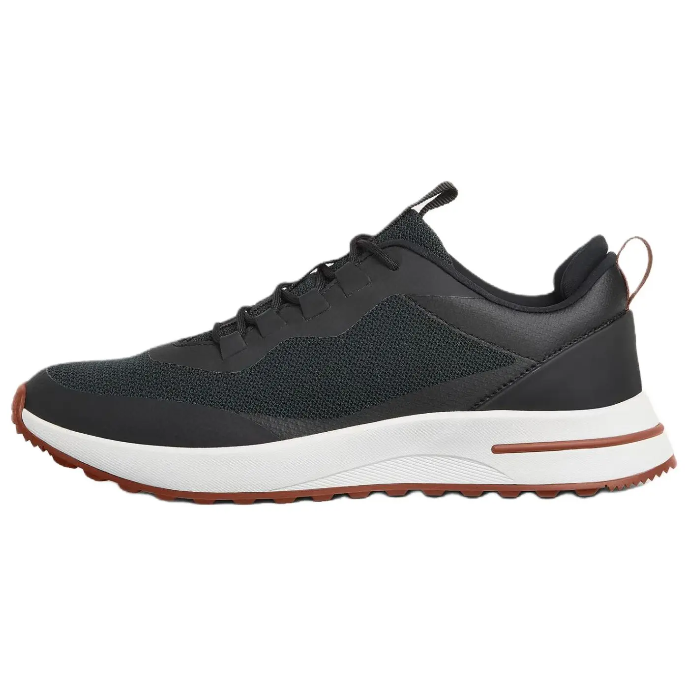 

Loro Piana Week End Walk Nylon Leather Low top Casual Shoes мужские черные