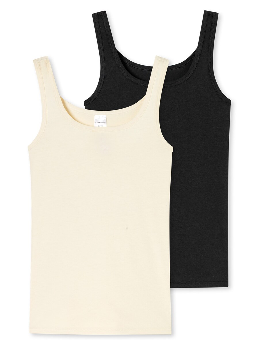 

Майка SCHIESSER, цвет Cream/Black