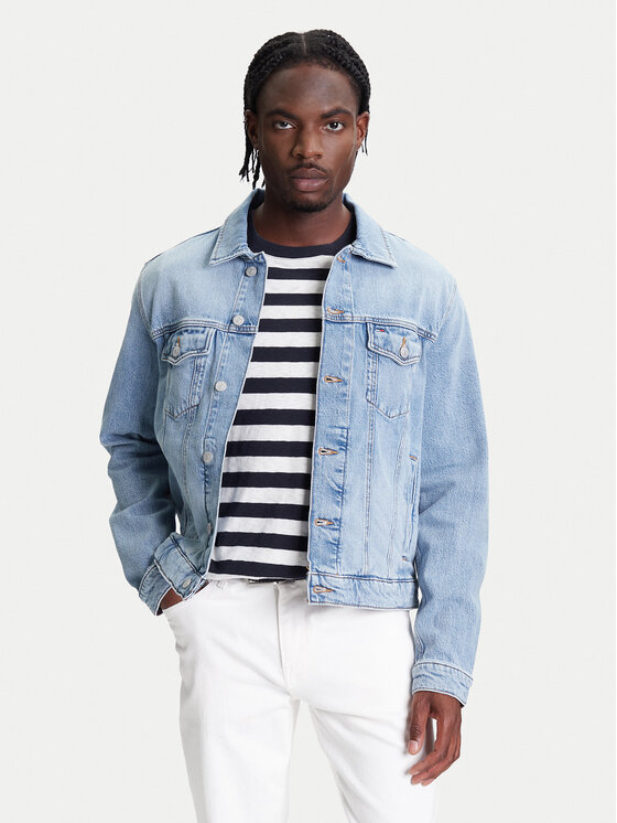 

Джинсовая куртка обычного кроя Ryan DM0DM21916 Tommy Jeans, синий