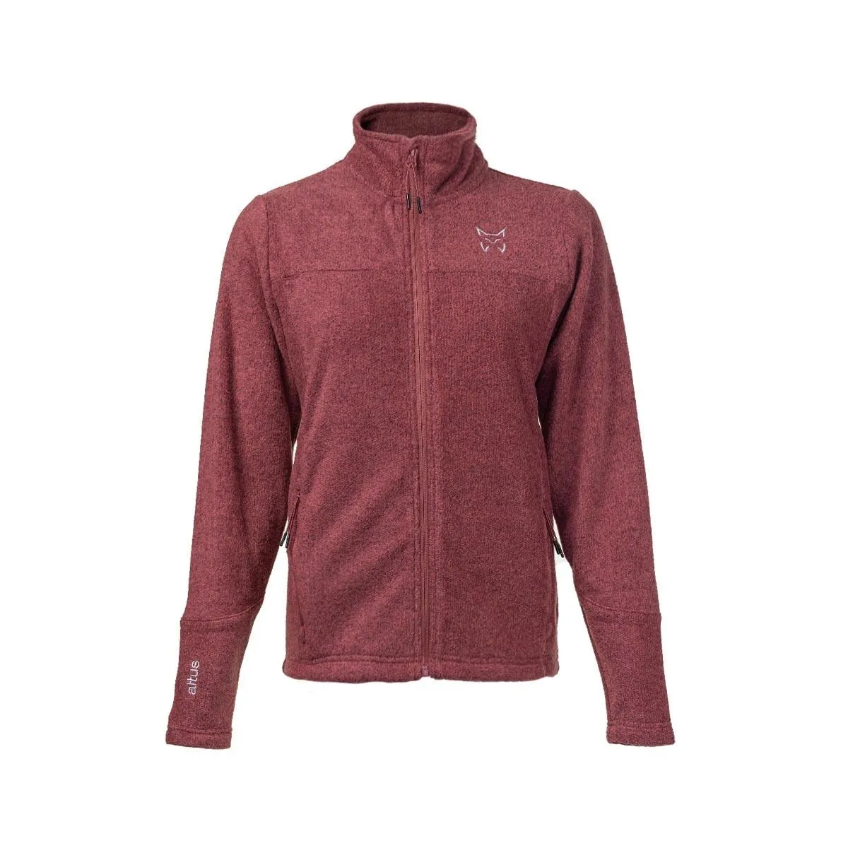 

Женская трикотажная куртка Odyssey W K30 Altus, бордовый