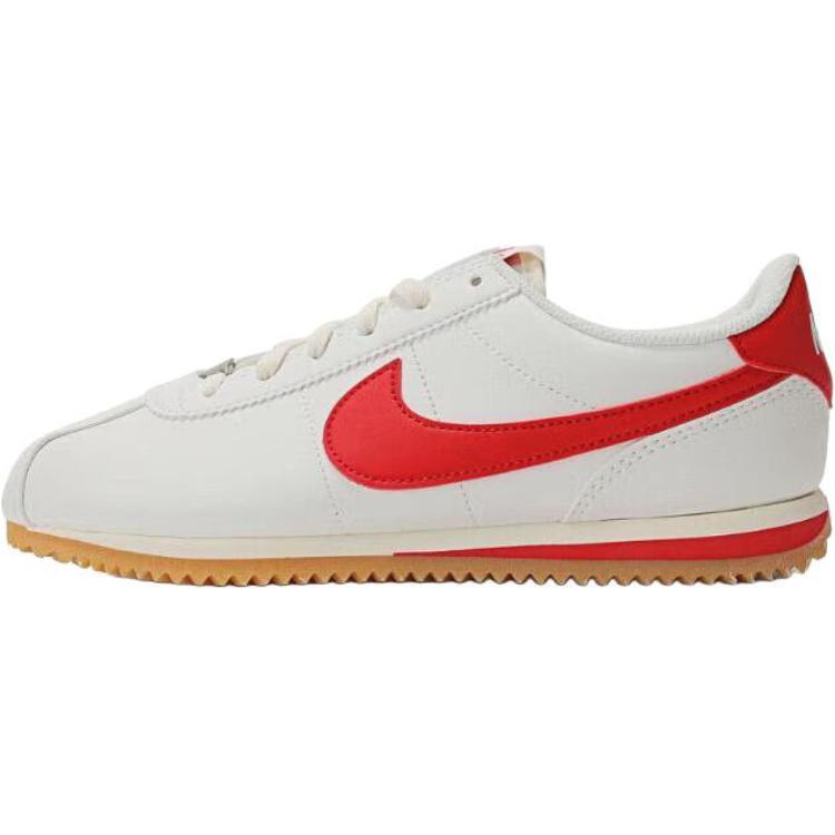 

Nike Износостойкие поддерживающие низкие детские повседневные кроссовки White Red для подростков