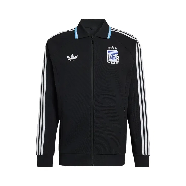 Спортивная куртка-олимпийка Adidas Argentina Anthem, черный