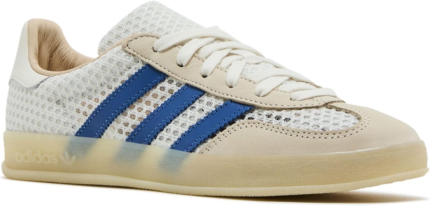 Мужские кроссовки Adidas Gazelle Indoor, белый/синий — фото 2