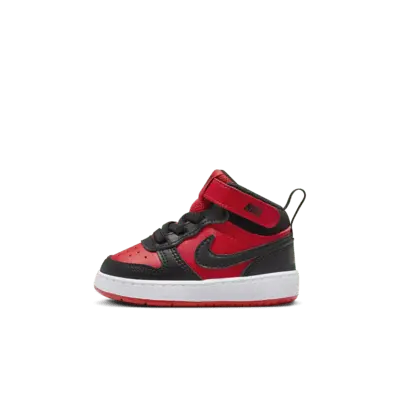 

Кроссовки Nike Court Borough Mid 2, цвет University Red/White/Black