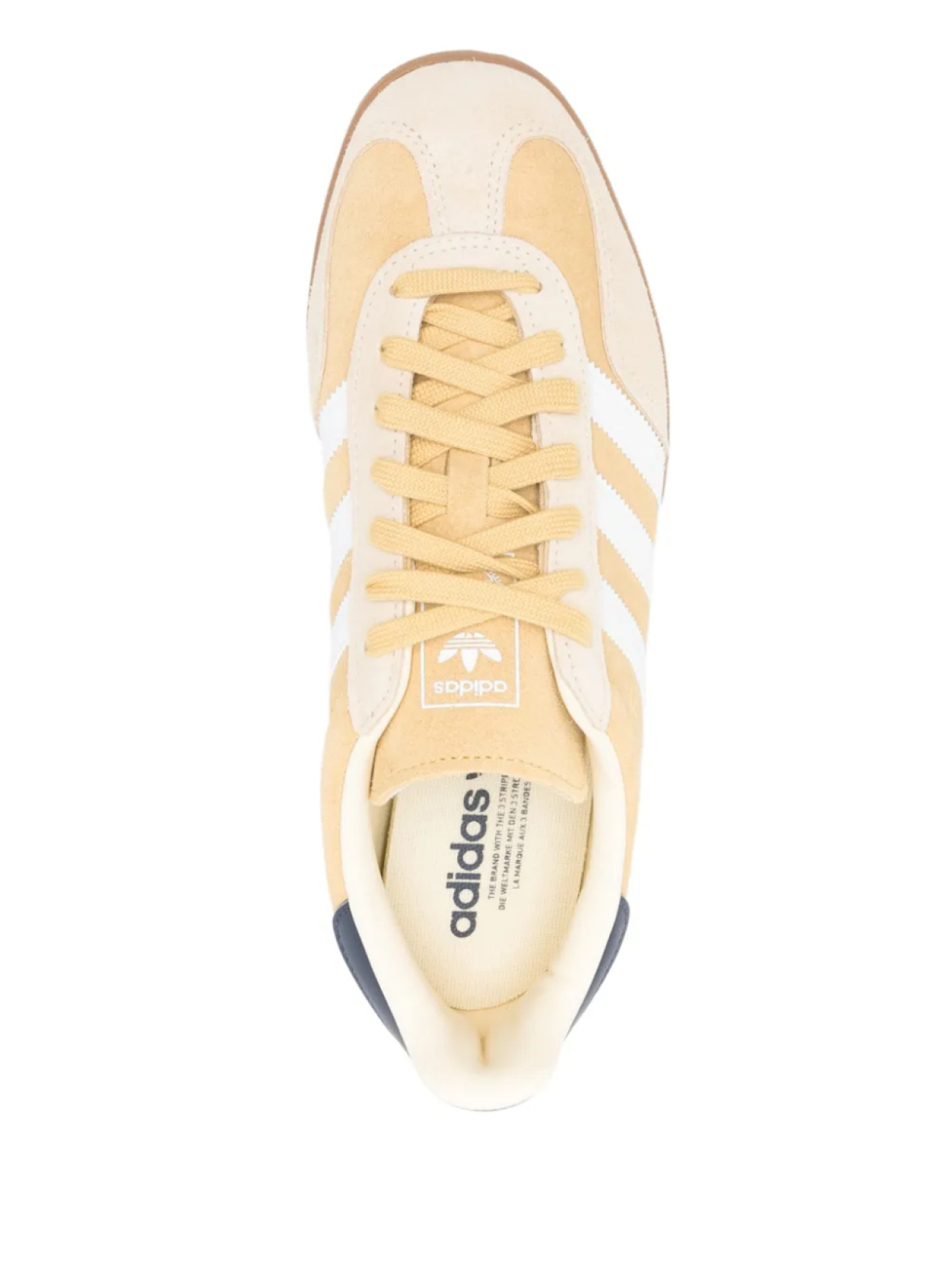 Кроссовки Adidas Gazelle, желтый — фото 4