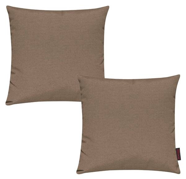 

Комплект из 2 чехлов на подушки Magma-Heimtex FINO, 40x1x40 см цвет mittelbraun
