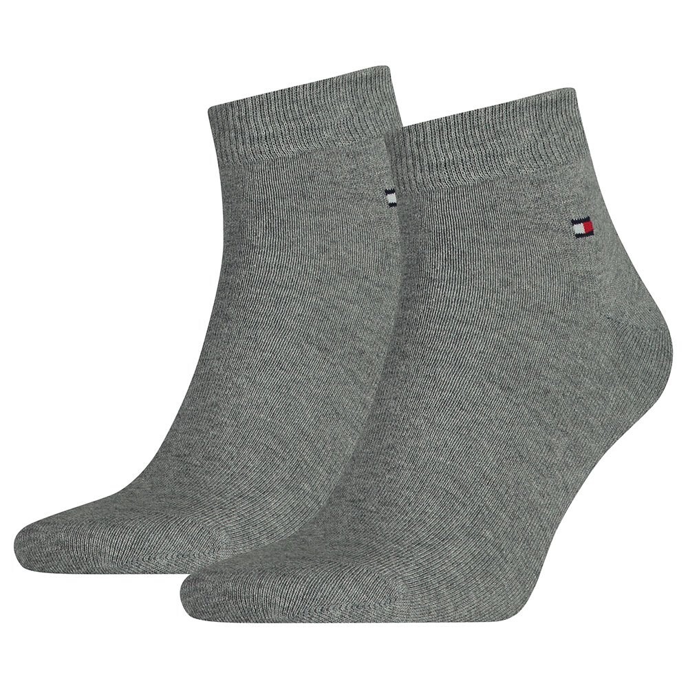 

Носки Tommy Hilfiger Quarter short 2 шт, серый