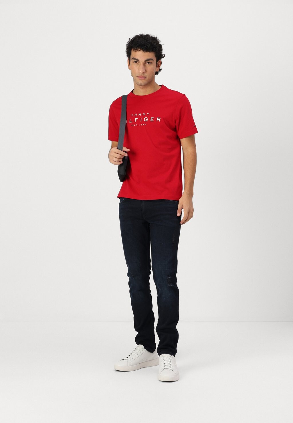 

Футболка с принтом BIG TEE Tommy Hilfiger, красный