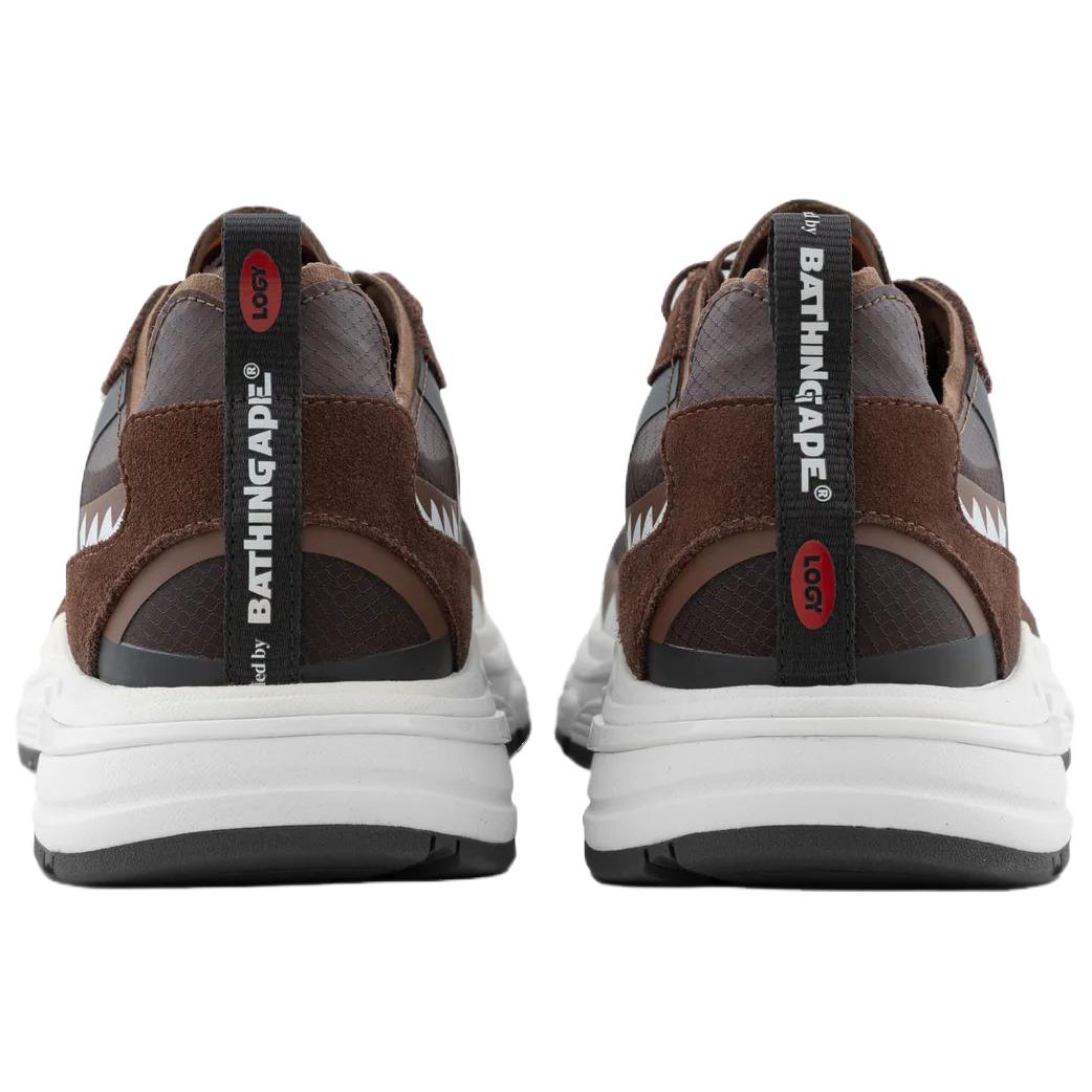 Kazuki Kuraishi x SHARK STA Low top Casual Shoes мужские A BATHING APE, светло коричневый — фото 4