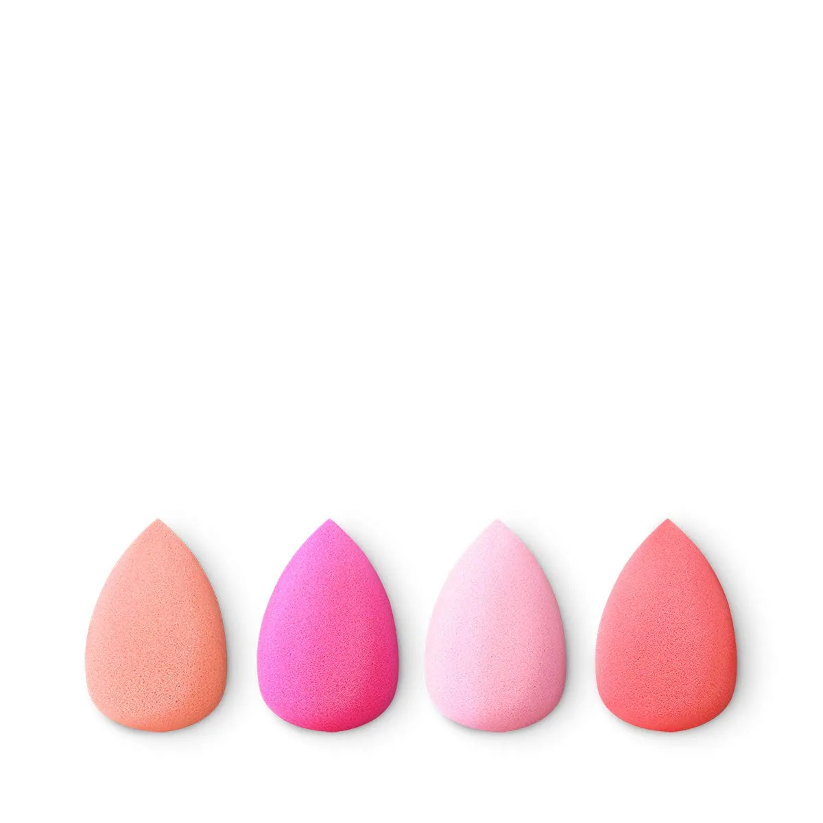 Набор мини-блендера KIKO MILANO Mini Precision Blender Kit | 4 мини-спонжи в форме капли, Multicolor
