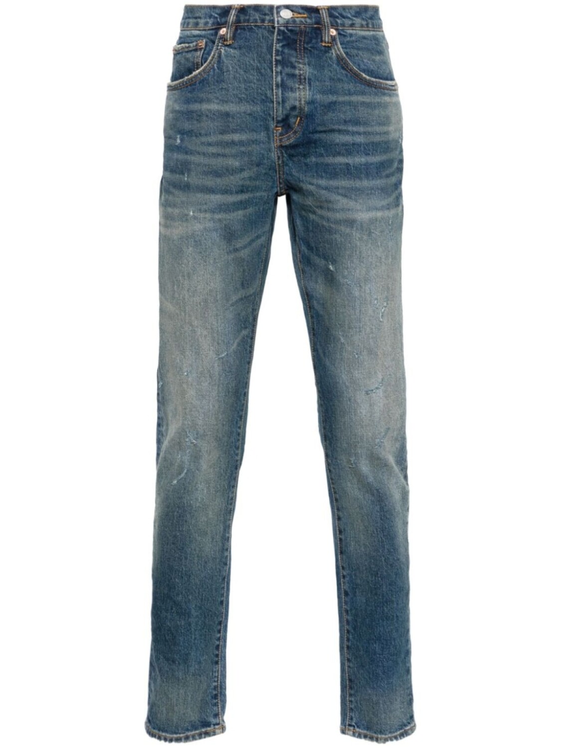 

Purple Brand джинсы скинни P001 с заниженной талией, синий