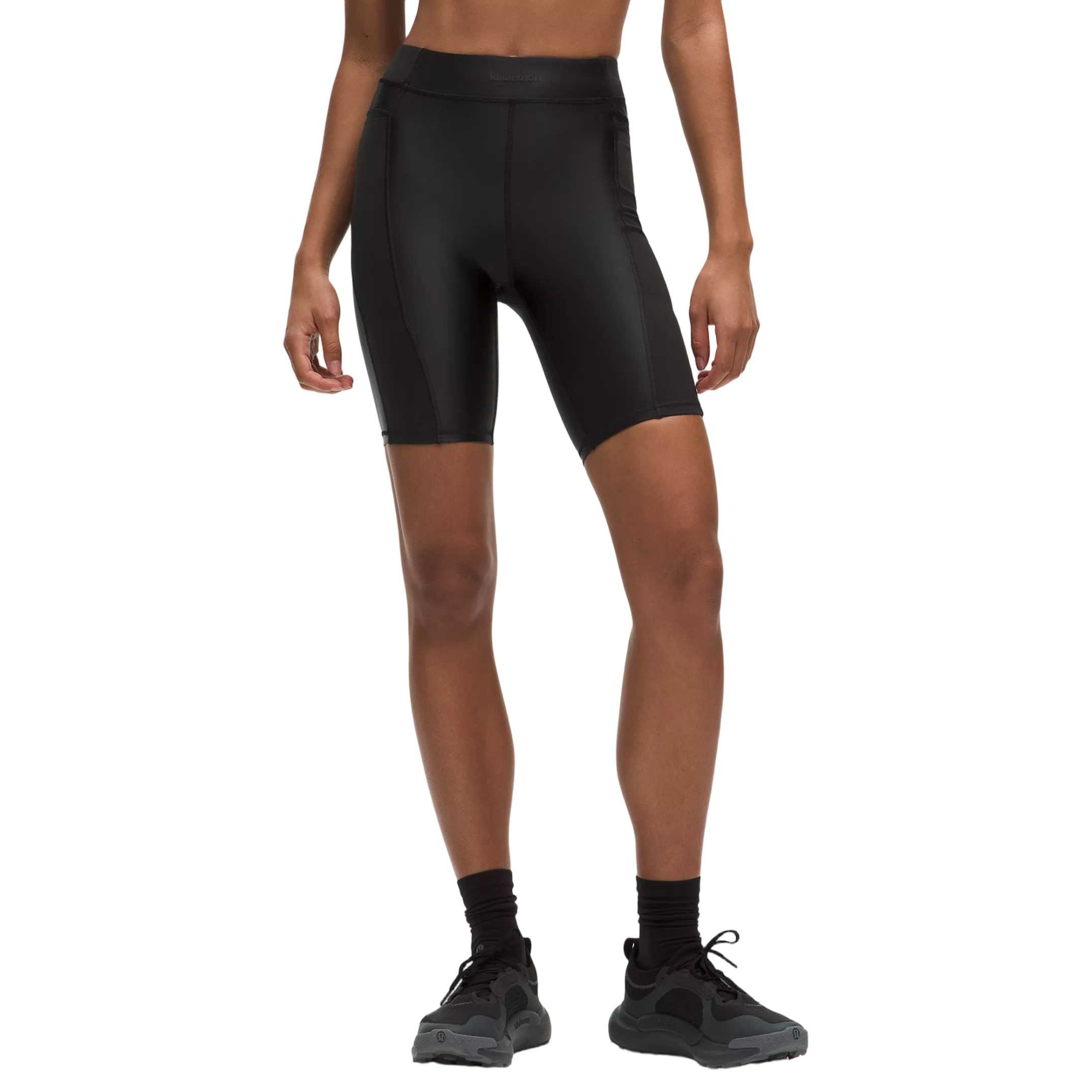 

Высокие спортивные шорты Women's Lululemon, черный/blk