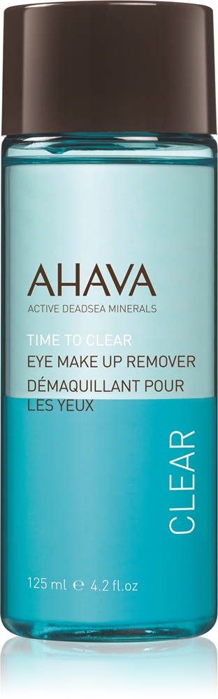 

Пора очищать средство для снятия водостойкого макияжа с чувствительных глаз Ahava, 125 мл