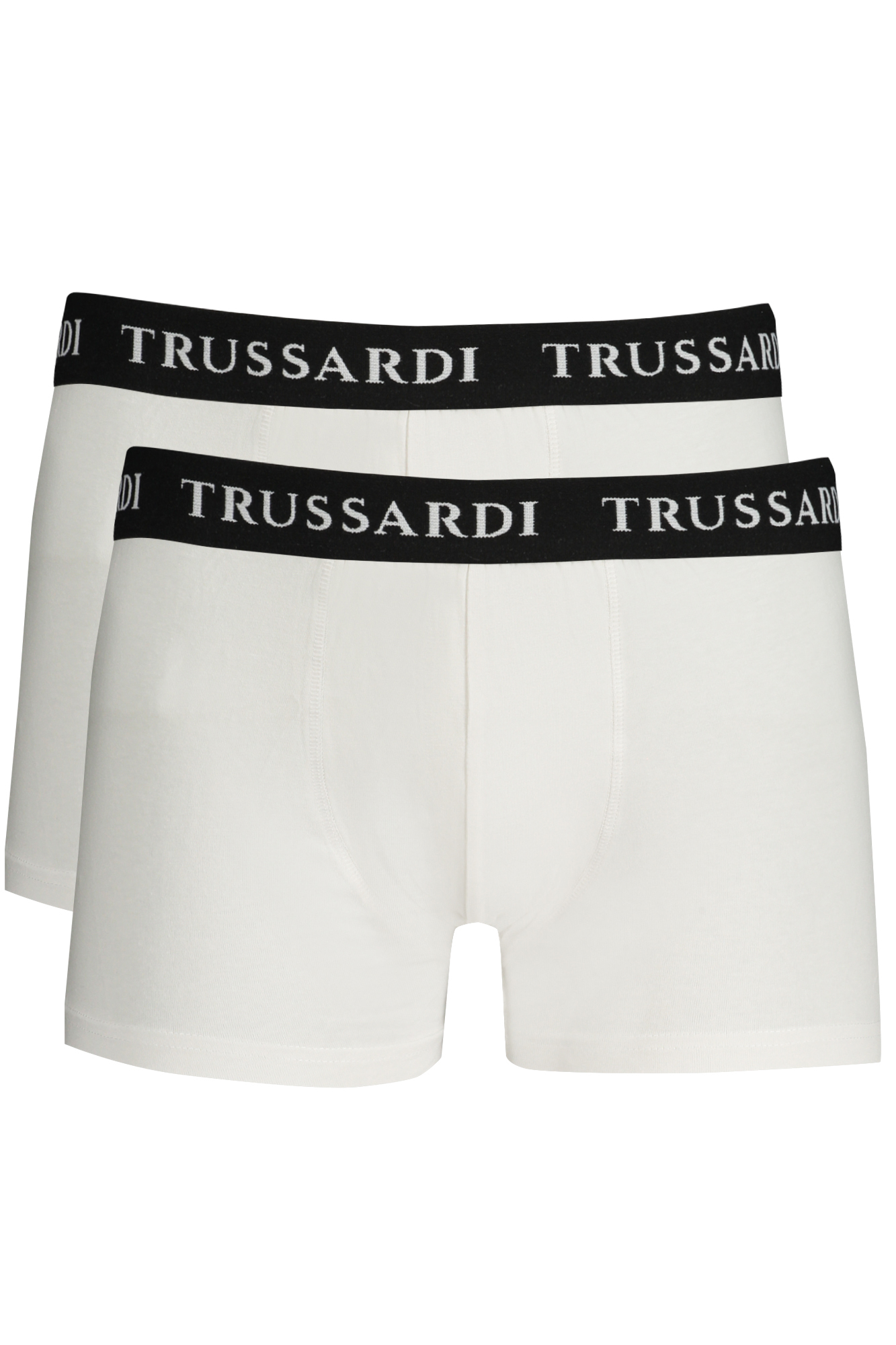

Мужские боксеры Trussardi хлопковые с логотипом 2 шт, белый
