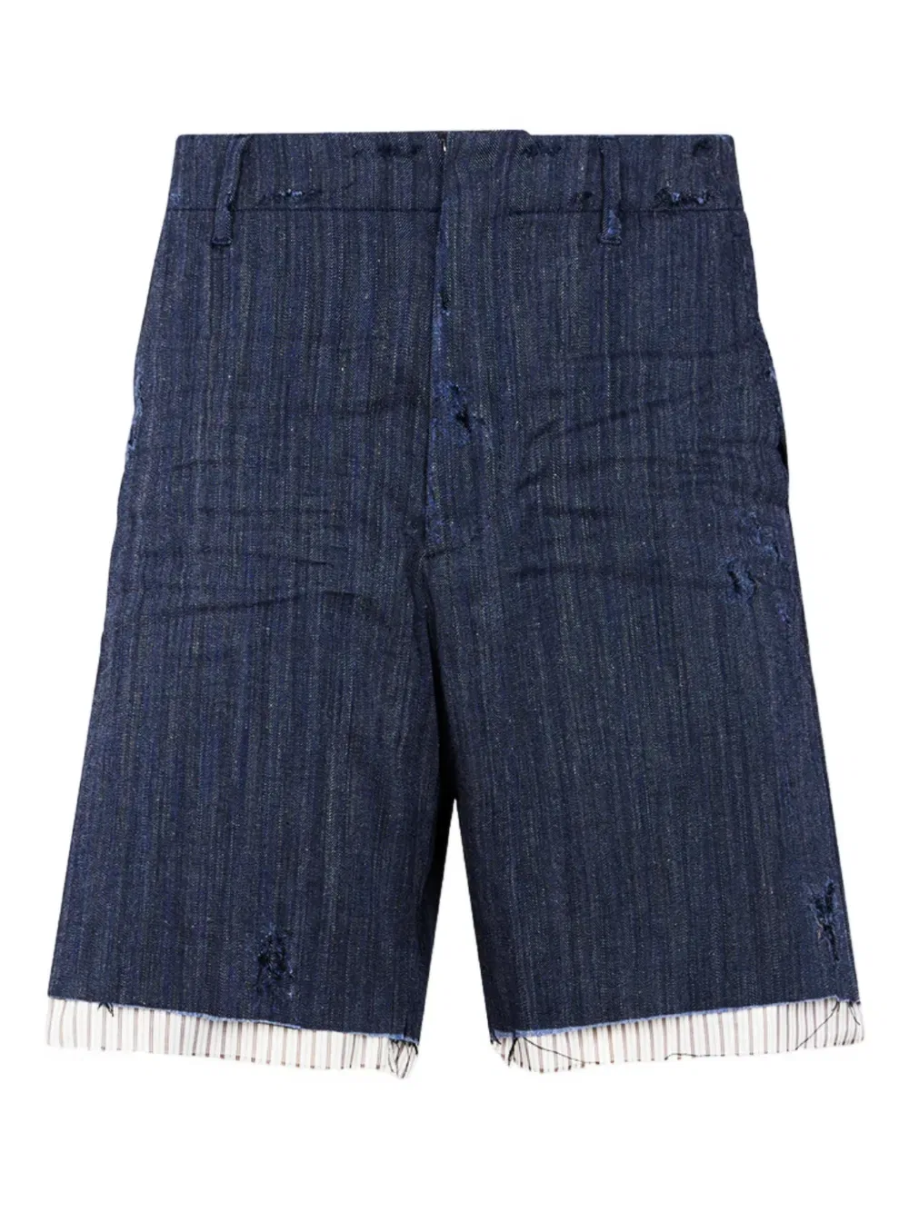 Джинсовые шорты с логотипом Dsquared2, синий