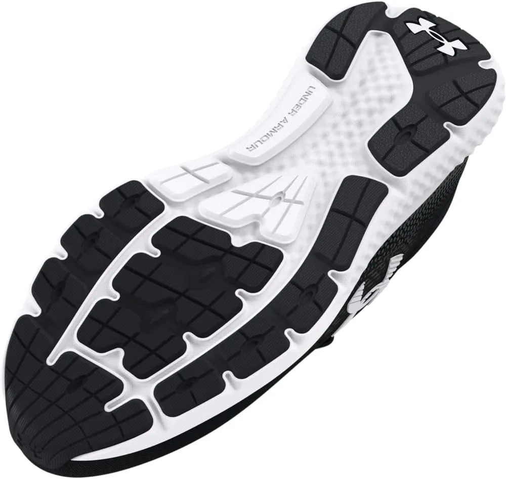 Мужские кроссовки Under Armour Charged Rogue 4 4e, черно-белый — фото 4