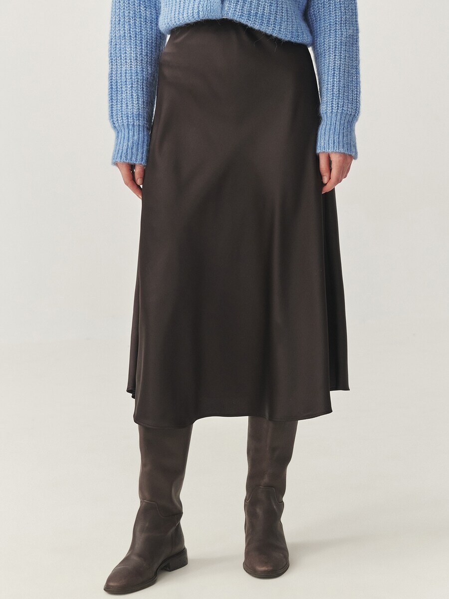 

Миди юбка TATUUM SATINI 4, Chocolate